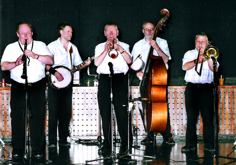 With the Wabash Jazzmen, Southend Jazz Club 2005